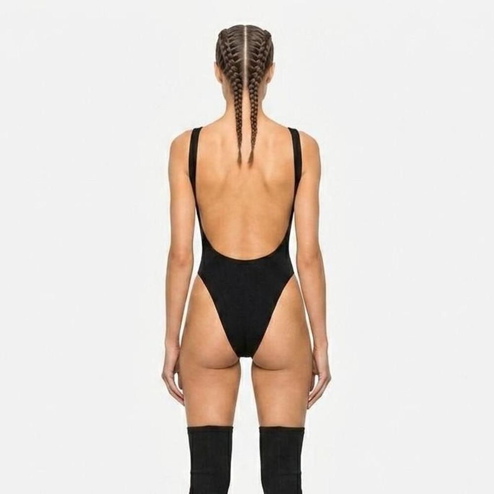 Yeezy Unreleased Black Mesh Bodysuit Size 3 (L) Sample Rare Minimalist Archive